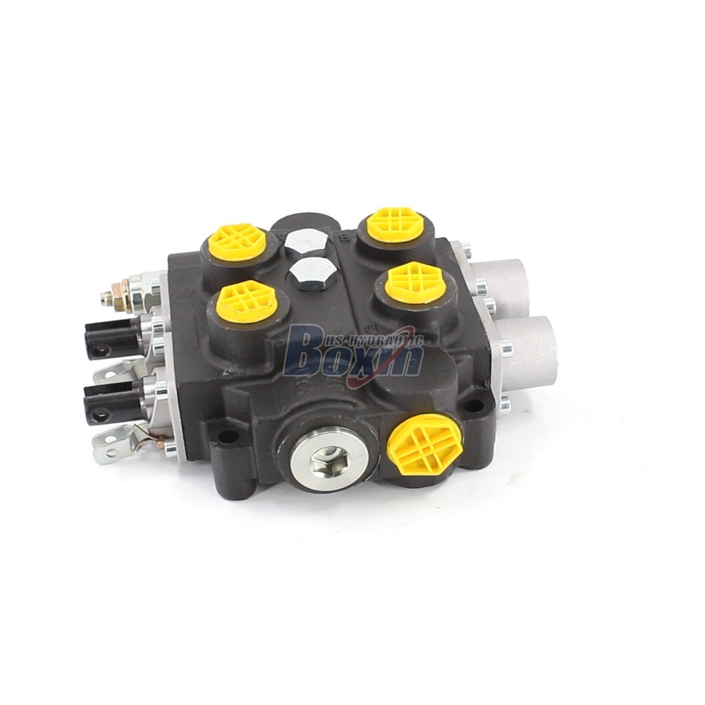 Durable RD5200NPT-2OT 2 Spool Hydraulic Control Valve for Construction Equipment image