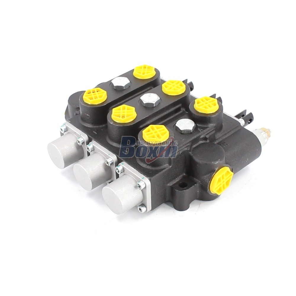 RD5300NPT-3OT Manual 3 Spool Hydraulic Control Valve main image