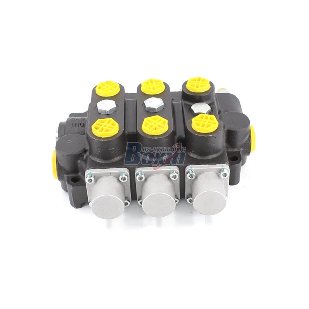 RD5300NPT-3OT Manual 3 Spool Hydraulic Control Valve main image