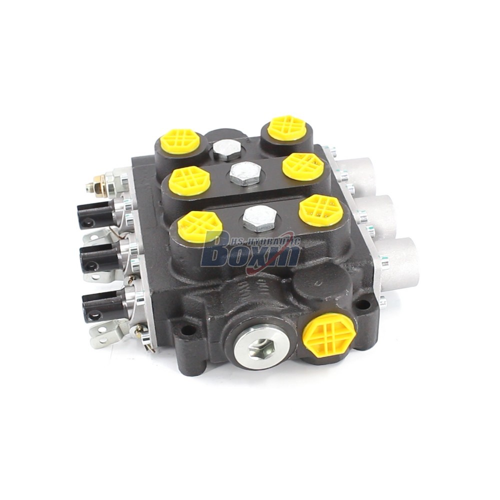 OEM ODM Custom Service for RD5300NPT-3OT Manual 3 Spool Hydraulic Control Valve image