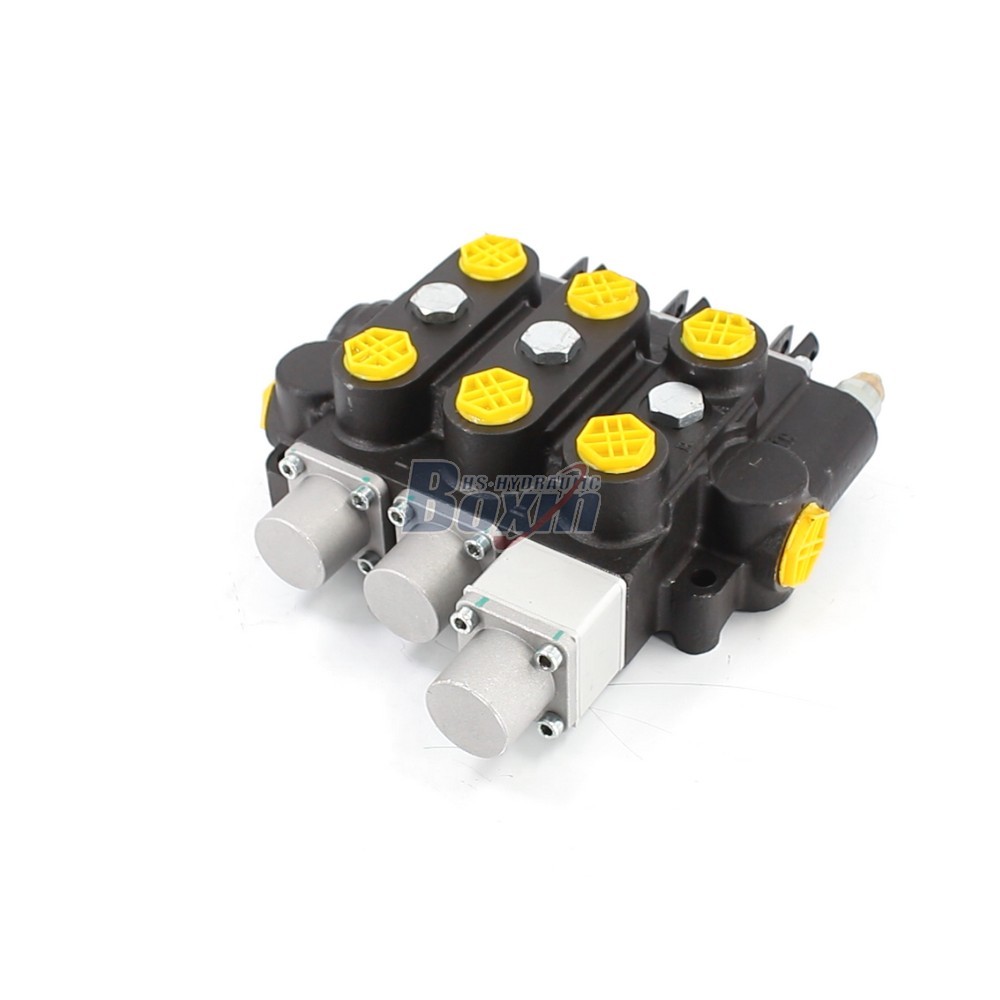 RD5300NPT-QTW-2OT Manual 3 Spool Hydraulic Control Valve main image