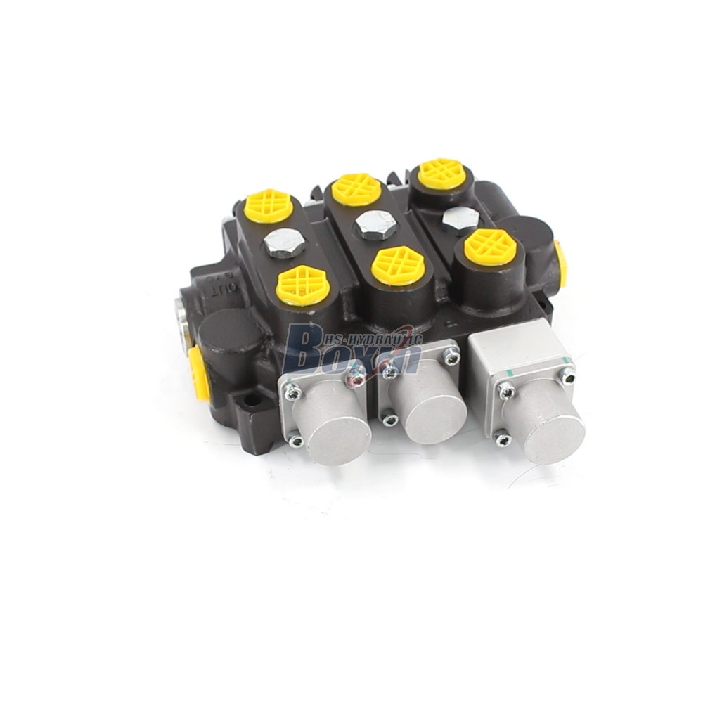 RD5300NPT-QTW-2OT Manual 3 Spool Hydraulic Control Valve main image
