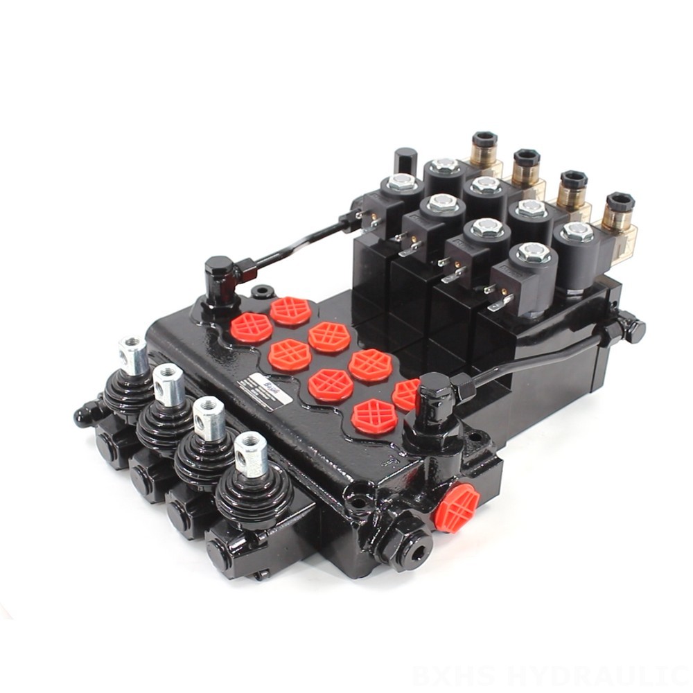 Wholesale SD11-PG2 Electro-hydraulic 4 Spool Directional Valves image