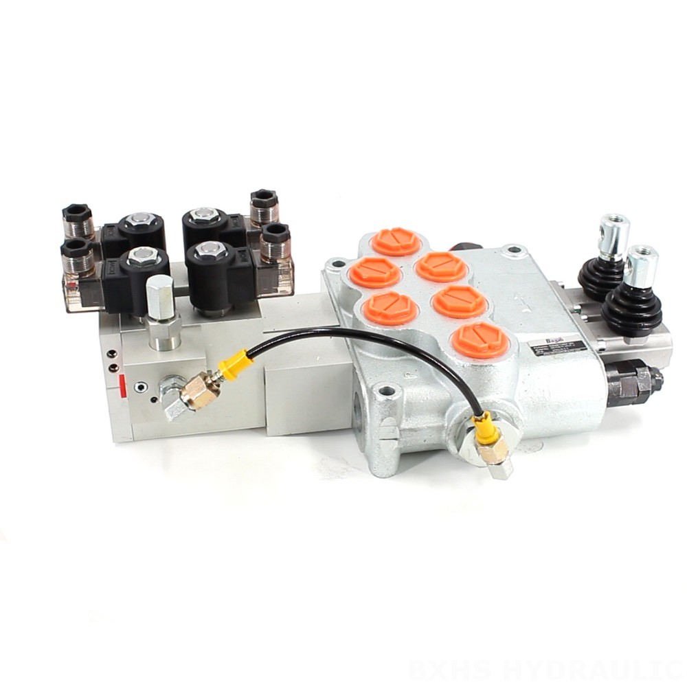 Direct from Factory: SD18 Electric 2 Spool Monoblock Directional Valves image