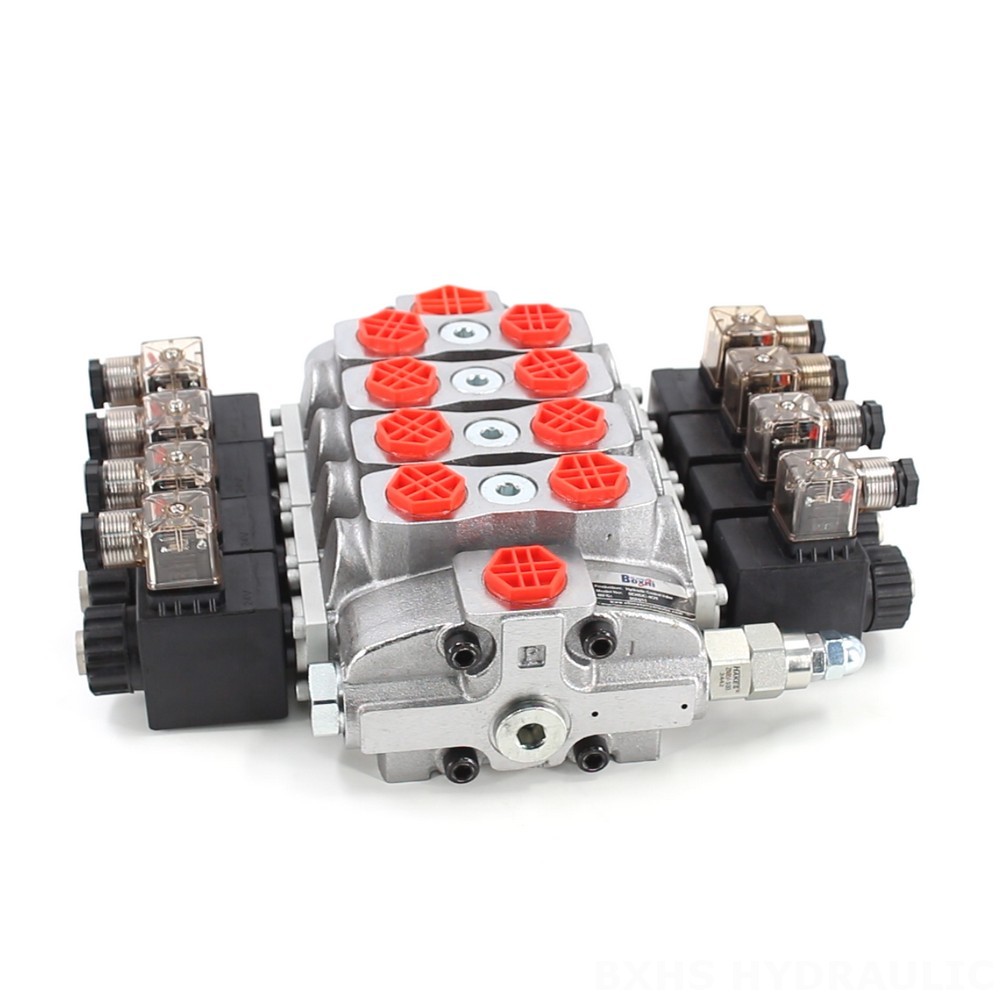 High-Quality SD8 4-Spool Sectional Directional Valve - Global Supplier image
