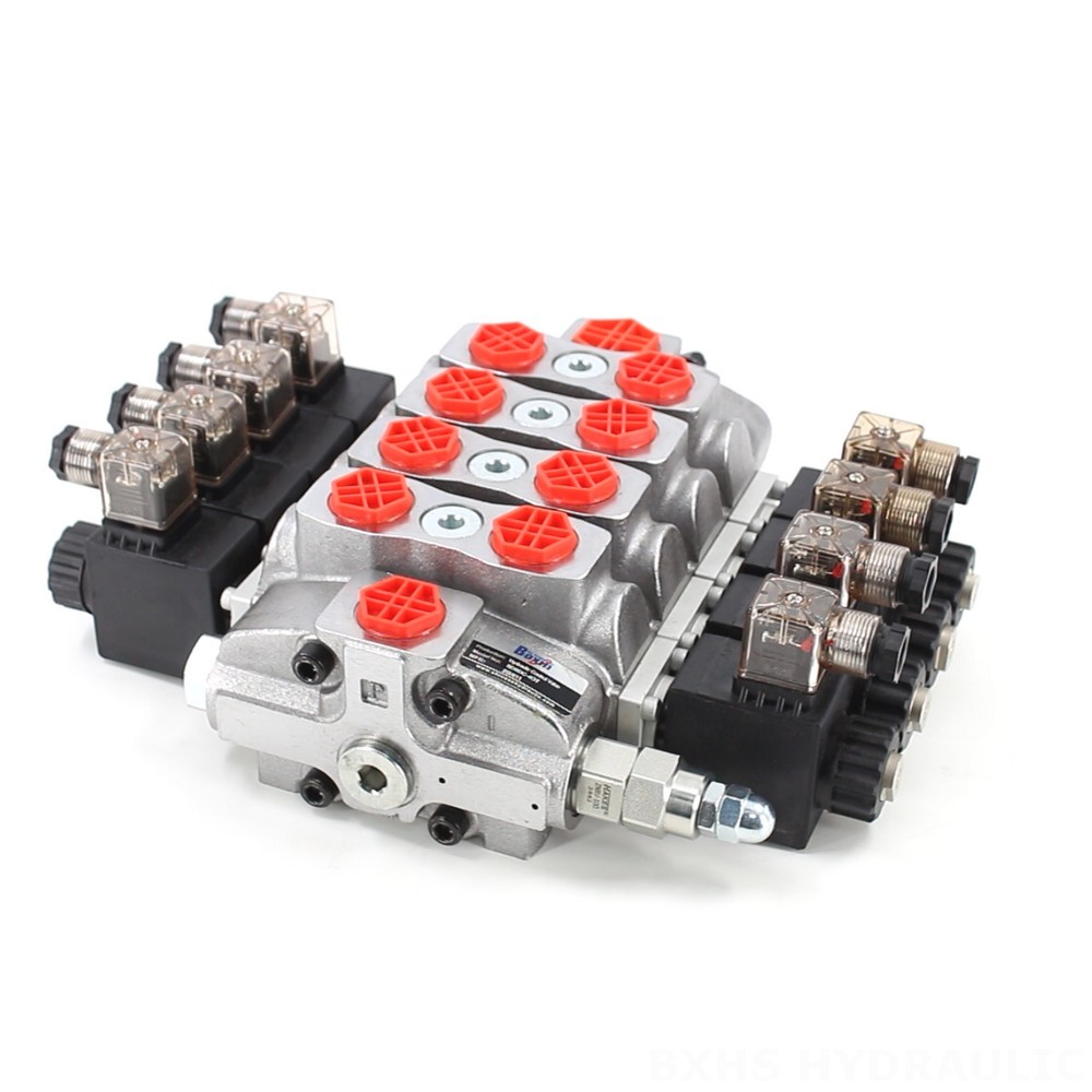 Direct from Factory: SD8 4-Spool Solenoid Hydraulic Directional Valve image