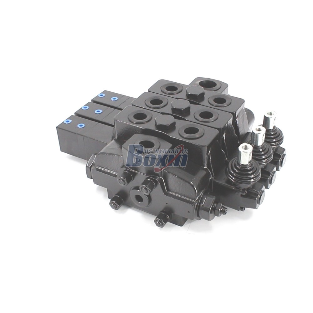 Custom OEM ODM Service for SDS180Q Pneumatic and Manual 3 Spool Sectional Directional Valve main image