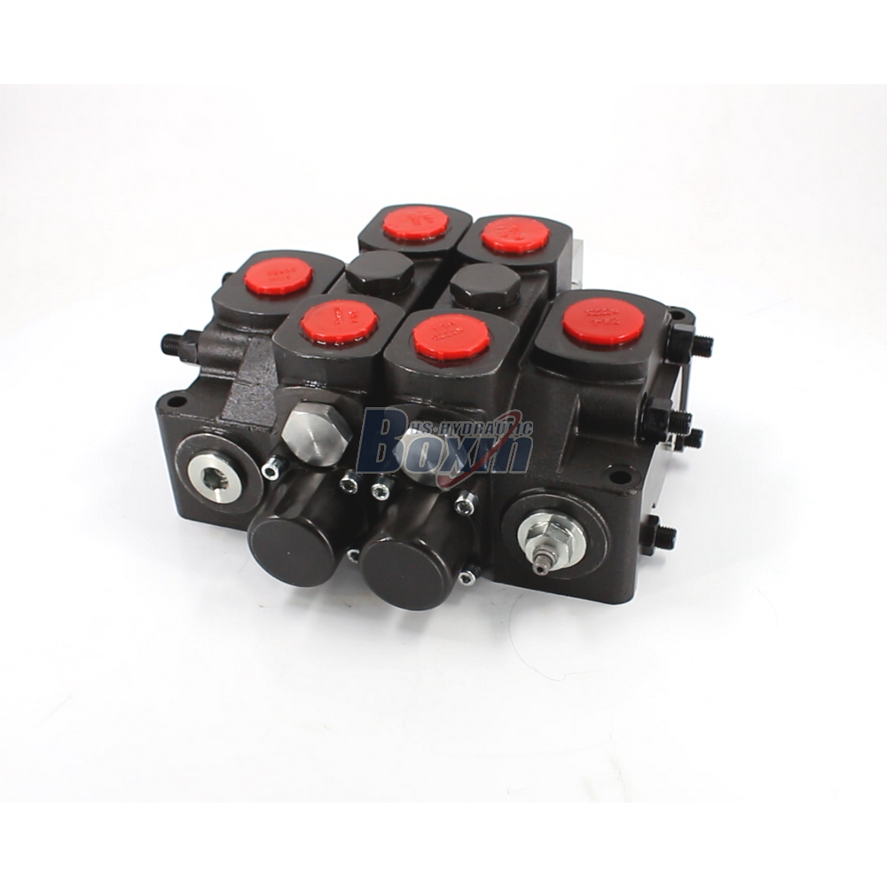 SDS380-OT-OW Manual 2 Spool Sectional Directional Valve for Hydraulic Systems main image